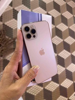 iphone 12pro 128gb vàng qtế mỹ pin100 zin keng