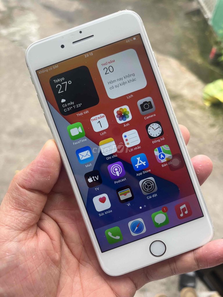 Apple iPhone 7 Plus 128GB Bạc Đã qua sử dụng. Mua bán Điện thoại tại Quận Tân Phú Tp Hồ Chí Minh được đăng bởi Cầm đồ Anh Quốc  hình 1