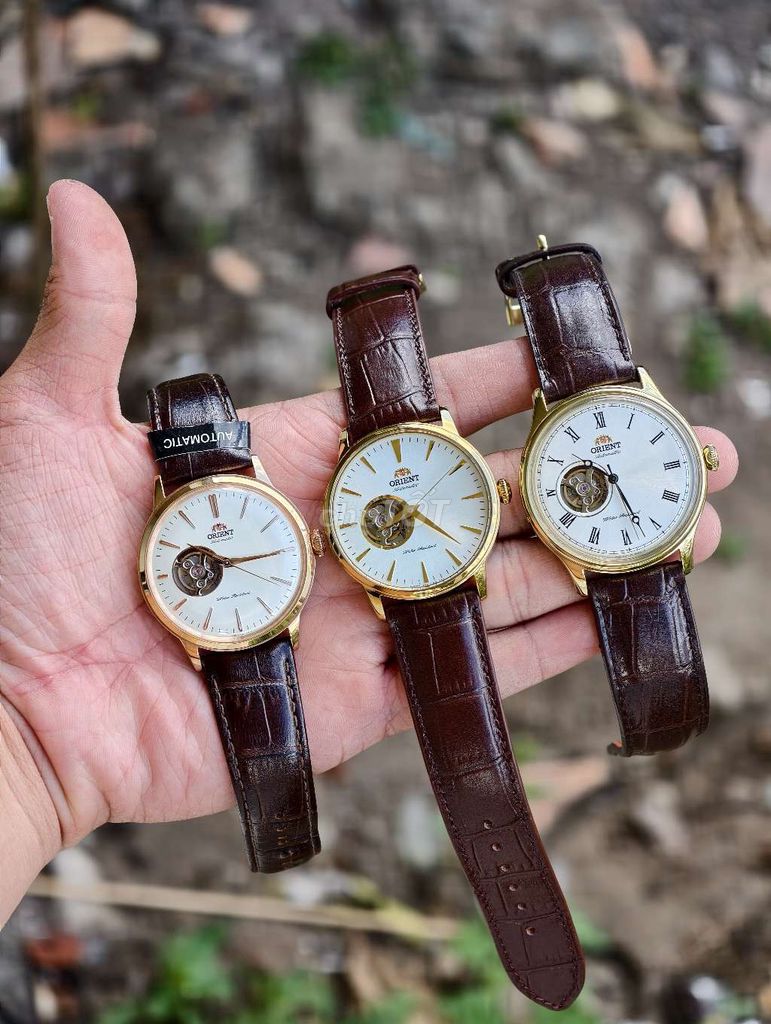 Đồng hồ đeo tay Orient Nam Dây da Nâu. Mua bán Đồng hồ tại Quận Cái Răng Cần Thơ được đăng bởi NQ Chien hình 1