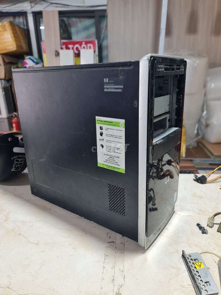 Vỏ máy tính HP Đen. Mua bán Linh kiện (RAM, Card...) tại Quận Long Biên Hà Nội được đăng bởi Quyết Thắng hình 1