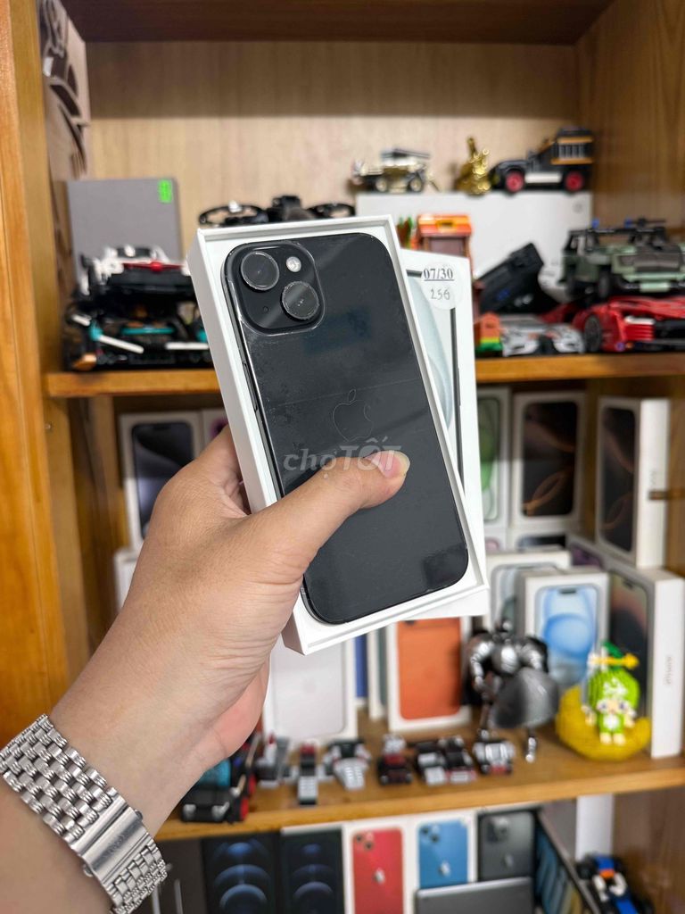 Apple iPhone 15 256GB Đen 98.5%. Mua bán Điện thoại tại Thành phố Vũng Tàu Bà Rịa - Vũng Tàu được đăng bởi BINHHYK  hình 1