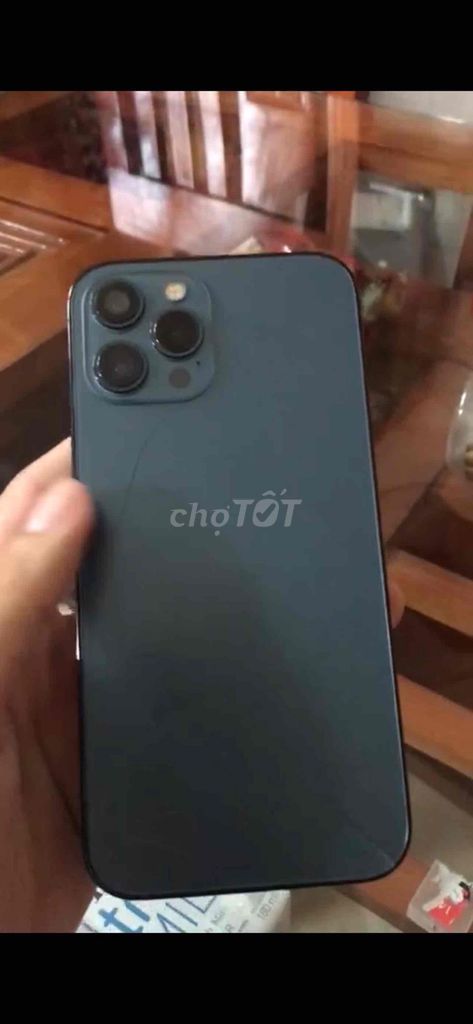 iPhone 12 Pro Max Xanh Màn lô, lưng vỡ. Mua bán Điện thoại tại Quận Bắc Từ Liêm Hà Nội được đăng bởi Tuấn hình 1