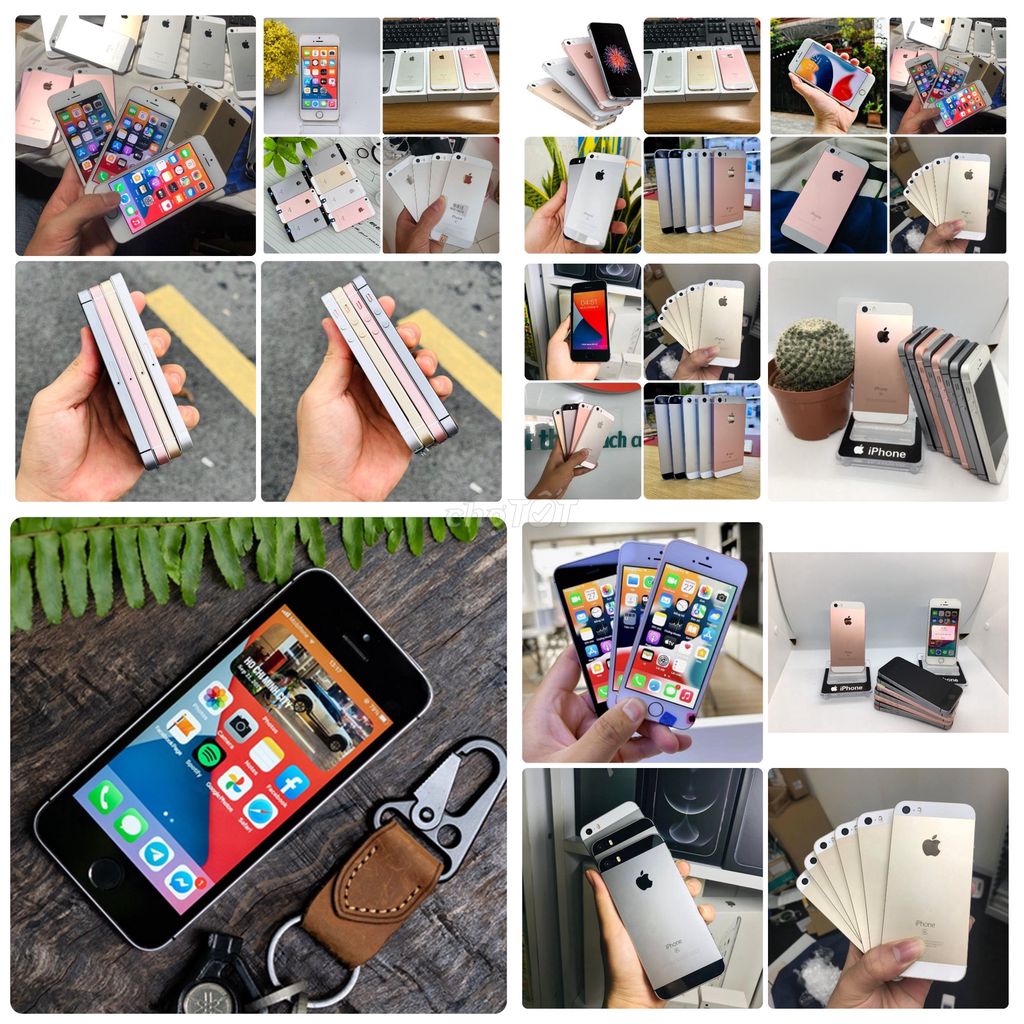 iphone 5SE 16GB/64GB/32G/128GB/zin đẹp/Có ship cod. Mua bán Điện thoại tại Quận Gò Vấp Tp Hồ Chí Minh được đăng bởi MÁY ZIN CHUẨN GIAO TẬN NHÀ hình 1