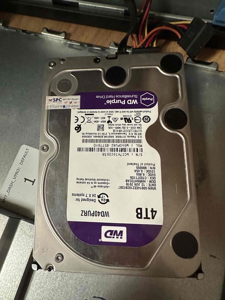Ổ cứng HDD WD  4TB cũ.. Mua bán Linh kiện (RAM, Card...) tại Thành phố Buôn Ma Thuột Đắk Lắk được đăng bởi PD Cung hình 1