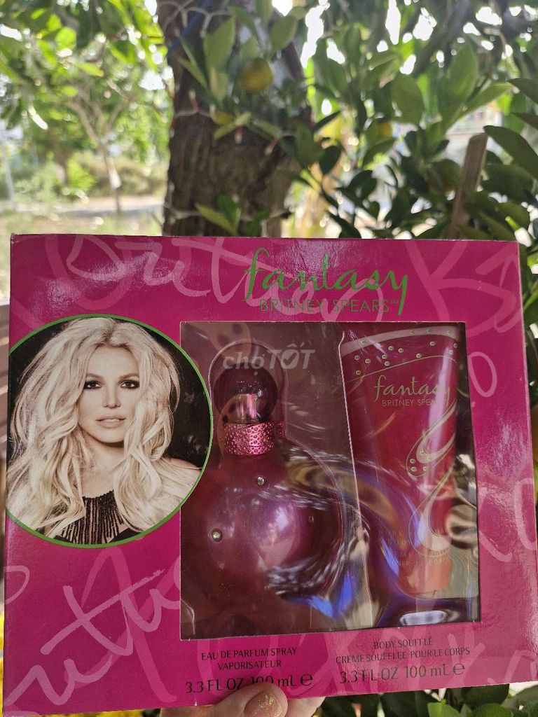 🌺Set nước hoa +dưỡng Britney Spears Fantasy 100ml