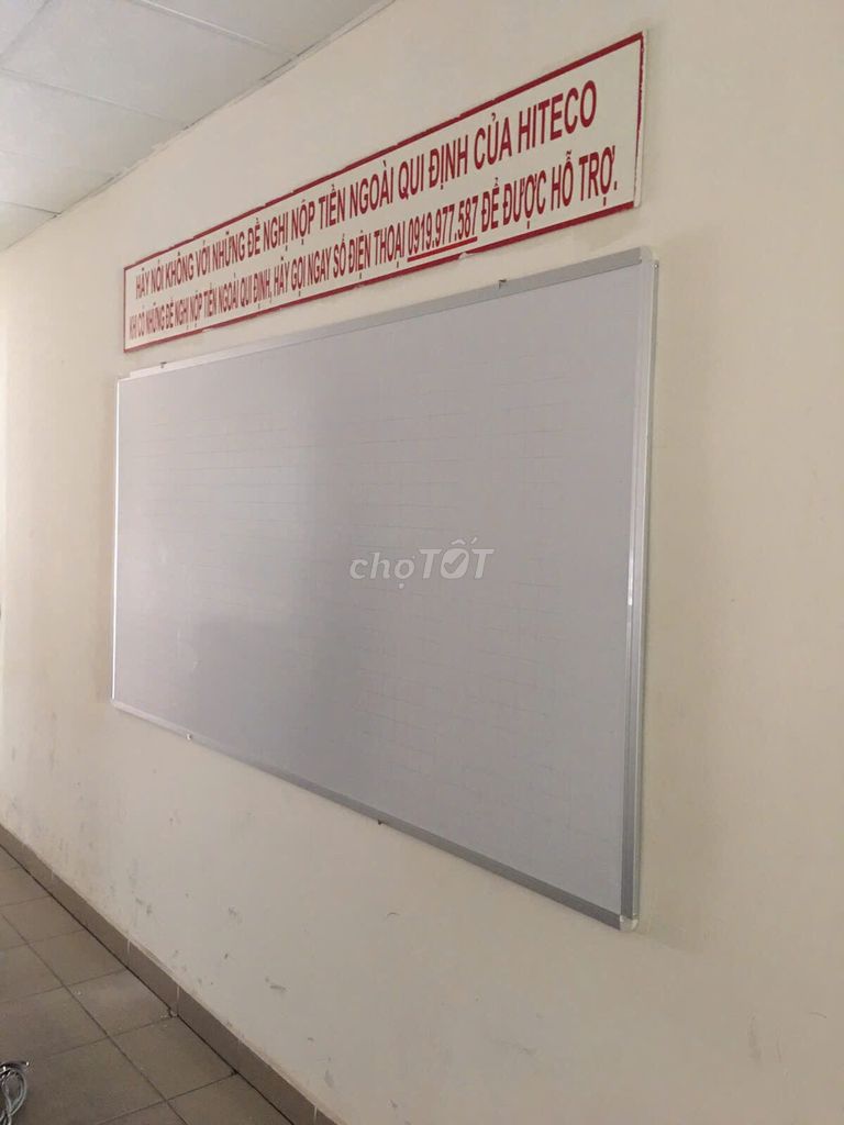 Bảng viết bút lông Bavico 100x120cm. Mua bán Đồ dùng văn phòng tại Quận 12 Tp Hồ Chí Minh được đăng bởi BẢNG VIẾT BAVICO hình 1