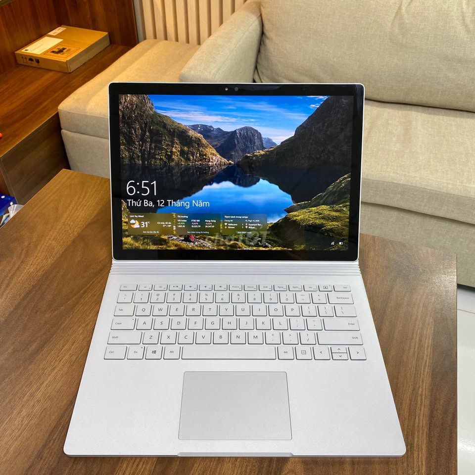 Surface Book 1, i5, 2in1,13.5"3K Touch,1.2kg,Pin7h. Mua bán Laptop tại Quận Thanh Khê Đà Nẵng được đăng bởi Đức Nho Technology hình 1