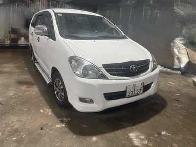 Toyota Innova 2008 J lên G Trắng