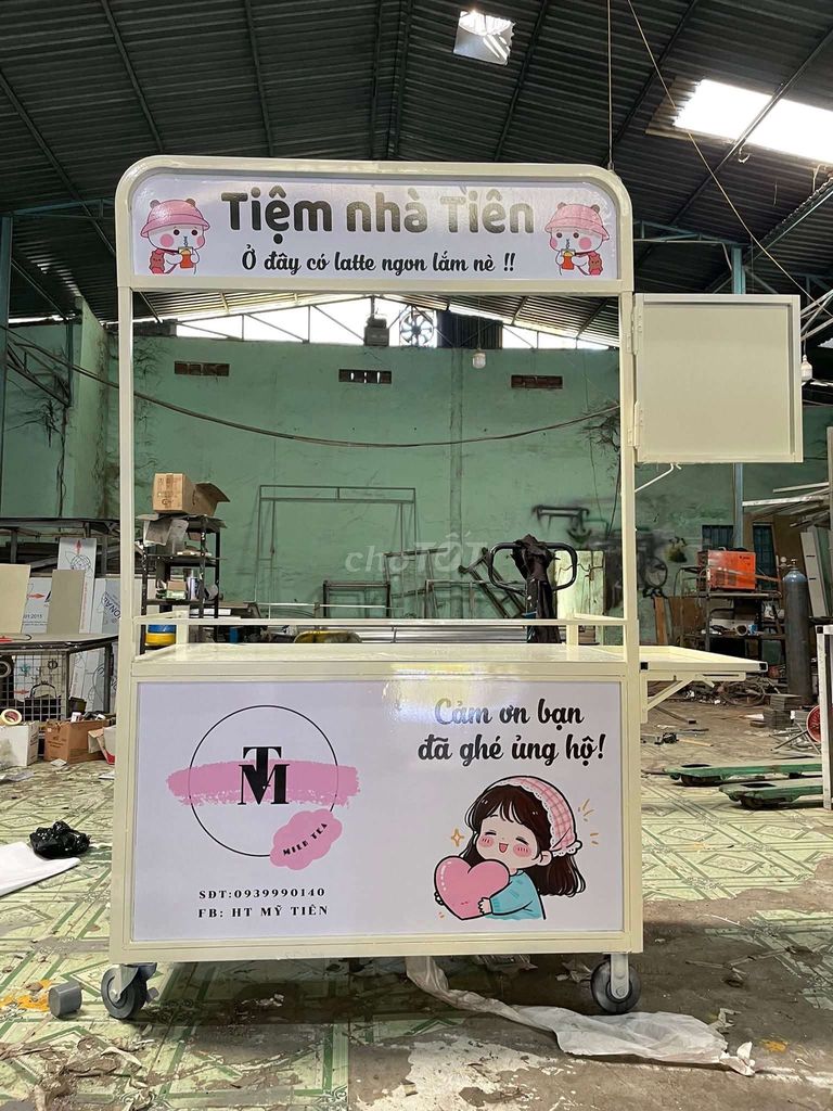 Xe cà phê có decal sx theo yêu cầu. Mua bán Đồ chuyên dụng, Giống nuôi trồng tại Quận 12 Tp Hồ Chí Minh được đăng bởi Tủ vé số hình 1