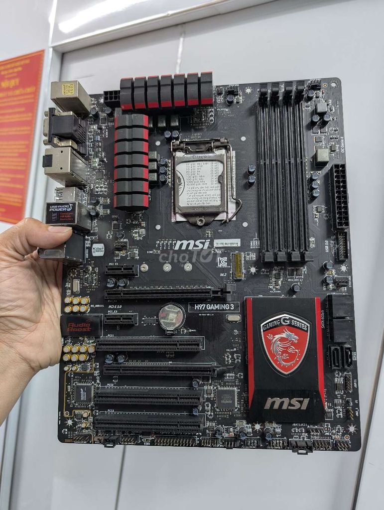 Bo mạch chủ MSI H97 Gaming 3. Mua bán Linh kiện (RAM, Card...) tại Huyện Hóc Môn Tp Hồ Chí Minh được đăng bởi Máy Tính DiDi System hình 1