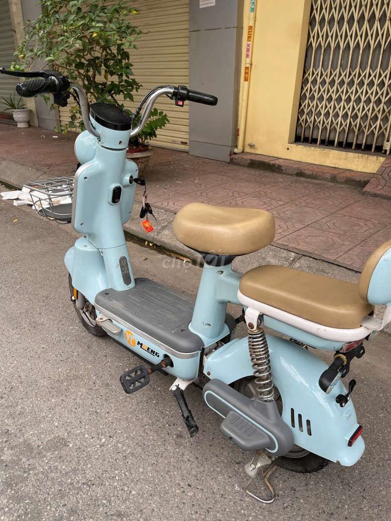 Xe đạp điện MLENG Xanh nhạt. Mua bán Xe điện tại Quận Hồng Bàng Hải Phòng được đăng bởi Bánh Bao hình 2