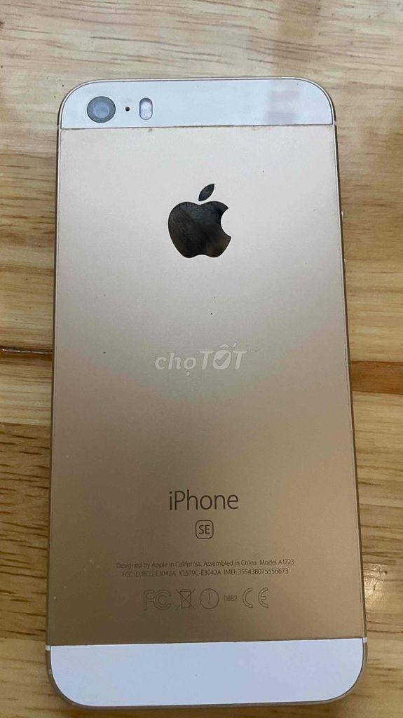 Apple iPhone SE Vàng Đã qua sử dụng. Mua bán Điện thoại tại Thành phố Buôn Ma Thuột Đắk Lắk được đăng bởi Nghenhac hình 1