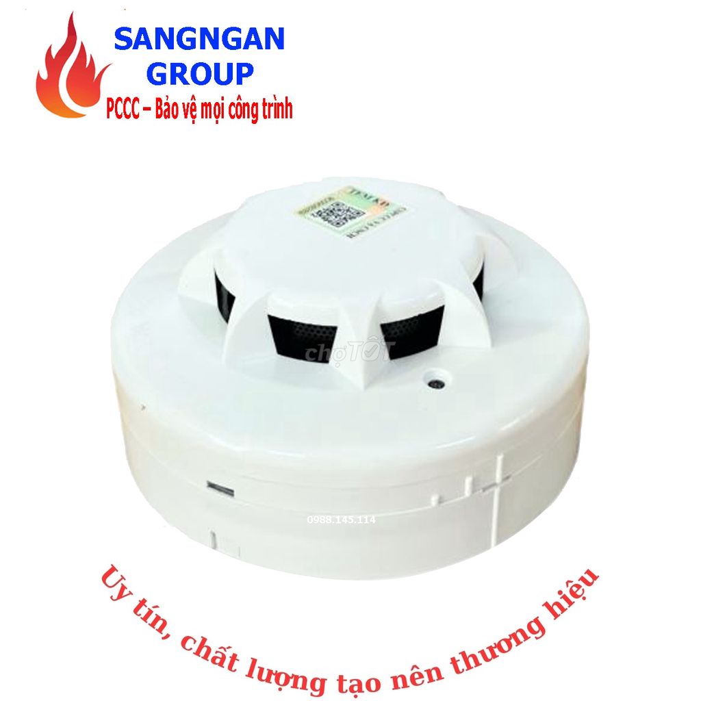 Đầu báo khói 8011-2 (có kiểm định). Mua bán Nội thất, đồ gia dụng khác tại Quận Bình Thuỷ Cần Thơ được đăng bởi Cty sang ngân PCCC hình 1