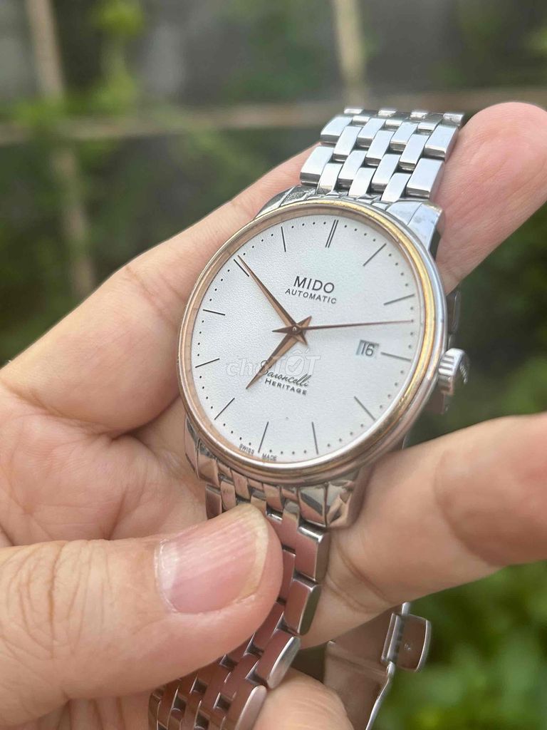 Đồng hồ Mido Baroncelli Heritage Nam 39mm. Mua bán Đồng hồ tại Thành phố Thủ Dầu Một Bình Dương được đăng bởi tom tep hình 1