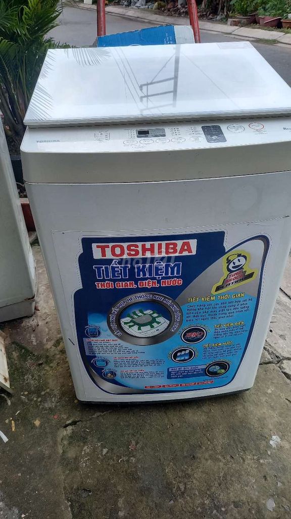 Máy giặt Toshiba 8kg Trắng. Mua bán Máy giặt tại Huyện Nhà Bè Tp Hồ Chí Minh được đăng bởi nguyên văn năm  hình 1