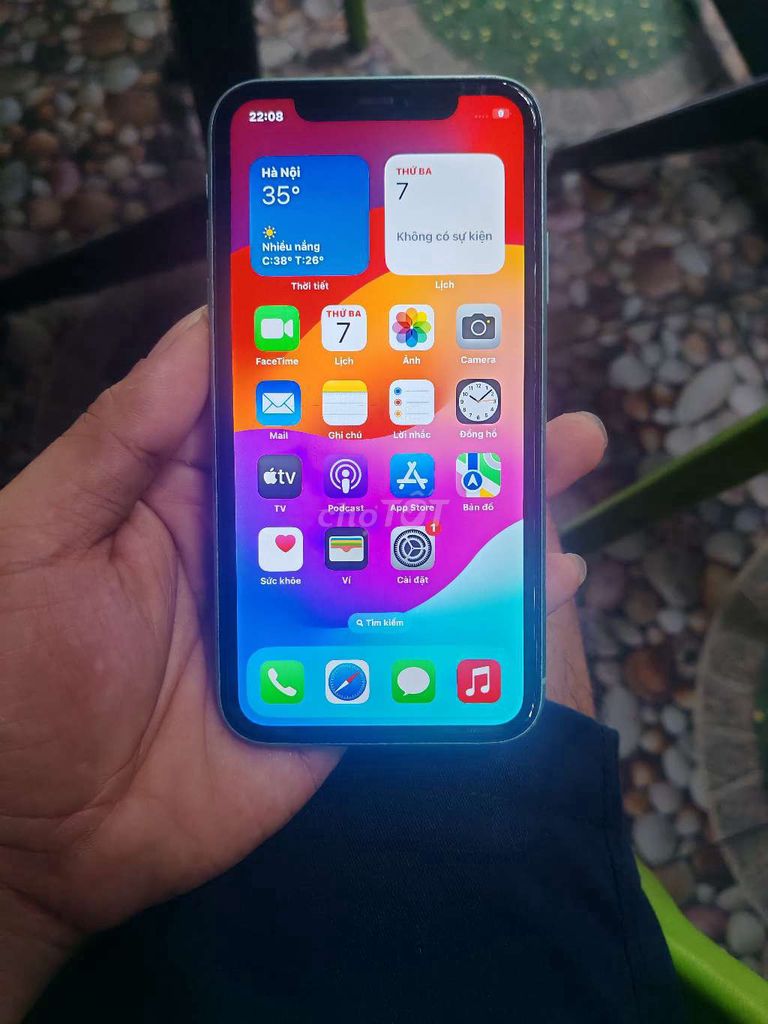 IPhone 11 64GB Xanh quốc tế zin all vỏ xấu. Mua bán Điện thoại tại Quận Bình Tân Tp Hồ Chí Minh được đăng bởi V I N H hình 1