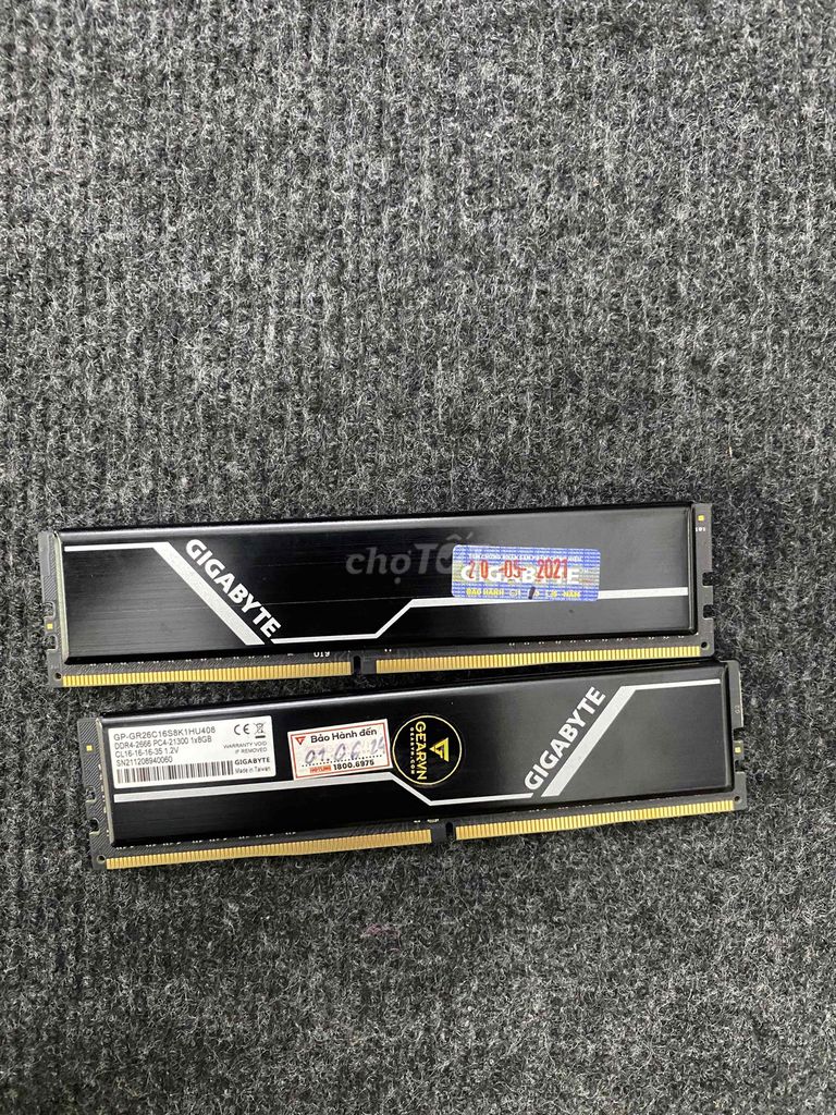 CẦN RA ĐI CẶP RAM 16GB(2 CÂY 8GB) PC4 BUSS 2666. Mua bán Linh kiện (RAM, Card...) tại Quận Gò Vấp Tp Hồ Chí Minh được đăng bởi ngọc trang hình 1