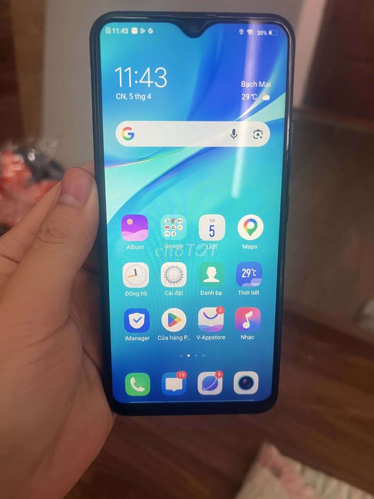 Vivo Y19 128GB Đen. Mua bán Điện thoại tại Huyện Thạch Thất Hà Nội được đăng bởi DK hình 1