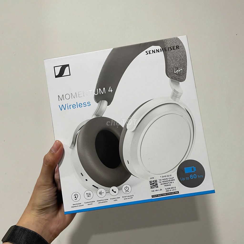 Tai nghe chụp tai Sennheiser Momentum 4 Trắng. Mua bán Tivi, Âm thanh tại Quận Tân Phú Tp Hồ Chí Minh được đăng bởi le tam hình 1