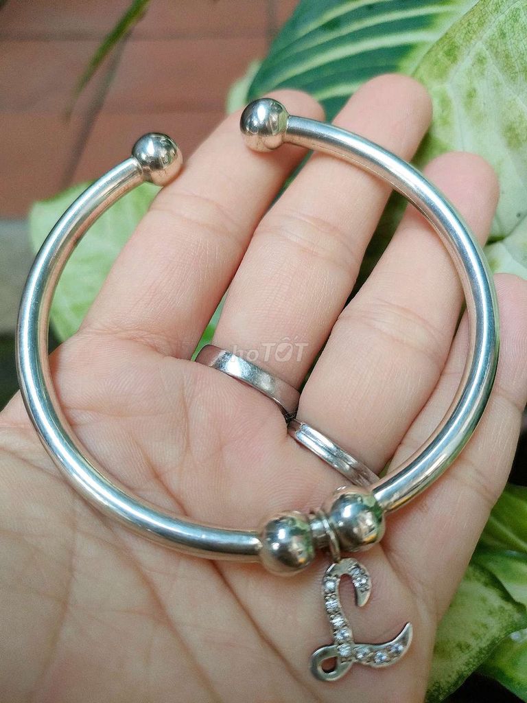 Vòng bạc 950 (4,8 chỉ). Mua bán Phụ kiện thời trang khác tại Quận Bình Thạnh Tp Hồ Chí Minh được đăng bởi Mai Nguyen hình 1