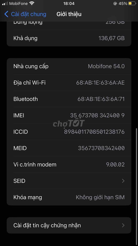 Apple iPhone 8 Plus 256GB 96% cần thanh lý gấp. Mua bán Điện thoại tại Quận Hải An Hải Phòng được đăng bởi budd has hình 1