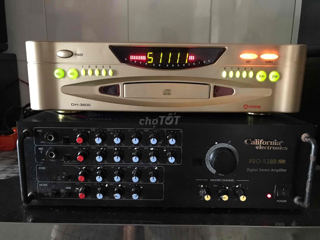Amply California Electronics PRO-828R Đen USA. Mua bán Tivi, Âm thanh tại Huyện Đất Đỏ Bà Rịa - Vũng Tàu được đăng bởi Thiện Lành hình 1