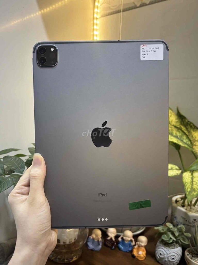 iPad Pro 2020 11" 128G Bản Sim Đẹp 99 Nguyên Zin. Mua bán Máy tính bảng tại Huyện Hóc Môn Tp Hồ Chí Minh được đăng bởi SIRI STORE HCM hình 1
