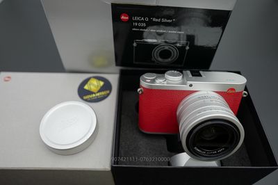 Leica Q Red Sillver Đẹp fullbox