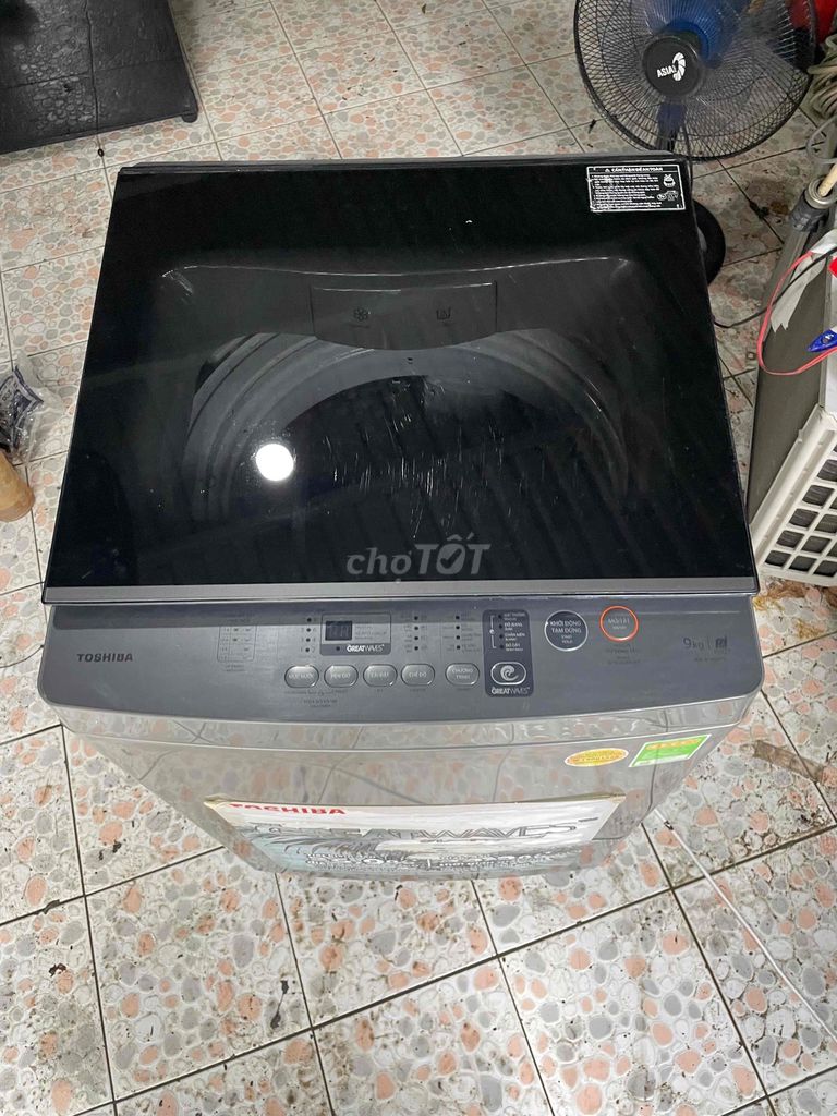 Máy giặt Toshiba 9kg Xám. Mua bán Máy giặt tại Thành phố Thủ Đức Tp Hồ Chí Minh được đăng bởi Tấn Phát hình 1