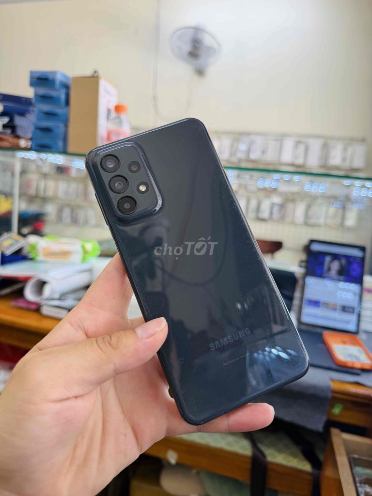 Samsung A23 4GB/128GB Đen. Mua bán Điện thoại tại Huyện Tam Bình Vĩnh Long được đăng bởi Trong Tran hình 1