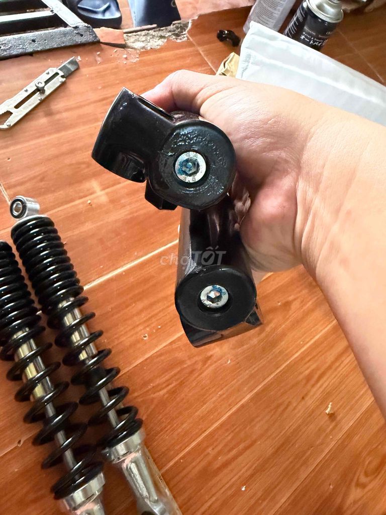 Phuộc trước+sau Wave A110 zin tháo xe mới. Mua bán Phụ tùng xe tại Huyện Châu Phú An Giang được đăng bởi Made in Thailand  hình 3