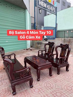 Thanh Lý Bộ Salon Gỗ Căm Xe Tay 10. Mua bán Bàn ghế tại Quận Bình Tân Tp Hồ Chí Minh được đăng bởi thanh lý hằng phương