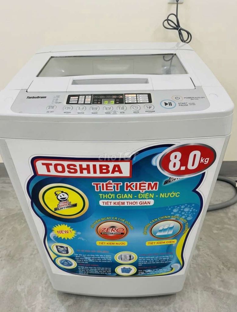 Máy giặt Toshiba 8.0kg Trắng cũ 99%. Mua bán Máy giặt tại Quận Thanh Xuân Hà Nội được đăng bởi Thanh Trúc hình 1