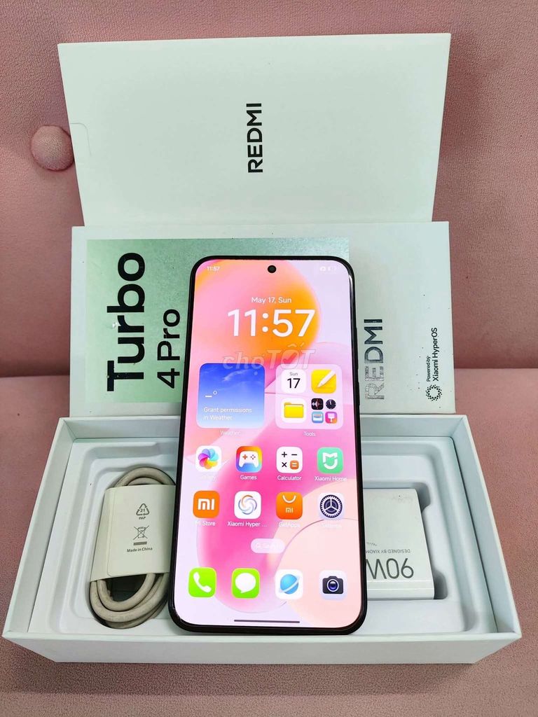 Xiaomi Redmi Turbo 4 Pro 5G 256GB Đen 99%. Mua bán Điện thoại tại Thành phố Dĩ An Bình Dương được đăng bởi Lê Hảo hình 1