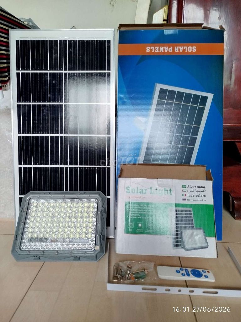 Đèn NLMT mắt ngọc 300W siêu sáng xuyên đêm . Mua bán Đèn tại Thành phố Tân An Long An được đăng bởi TBCN Bình Tâm hình 1
