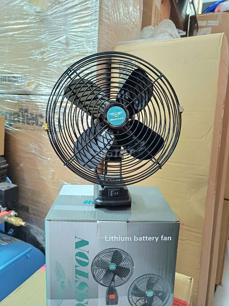 Sale Quạt pin BOSTON (8 inch). Mua bán Quạt tại Quận Cái Răng Cần Thơ được đăng bởi Duy Nguyễn Cái Răng hình 1