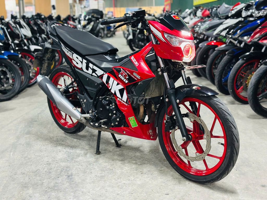 XE MÁYTHANH TÙNG_RAIDER 150 ĐỎ MỚI 99% CÓ TRẢ GÓP. Mua bán Xe máy tại Quận Nam Từ Liêm Hà Nội được đăng bởi THANH TÙNG hình 1