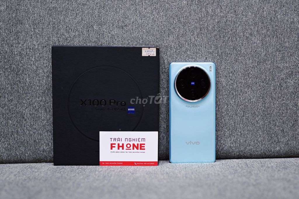 Vivo X100 Pro Xanh Fullbox 16.256Gb Xách Tay