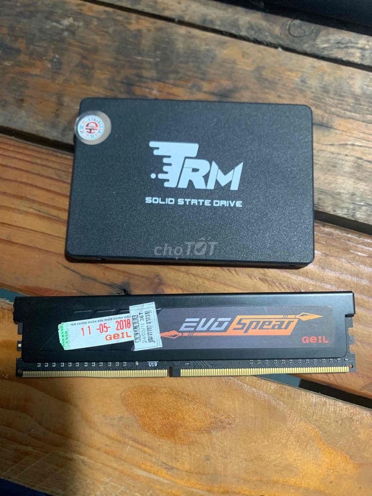 RAM + SSD GeIL EVO Spear 8GB 2400MHz. Mua bán Linh kiện (RAM, Card...) tại Quận Liên Chiểu Đà Nẵng được đăng bởi Ku Pi hình 1