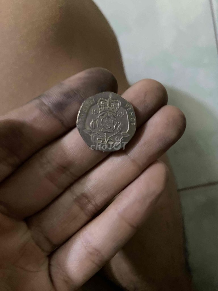 Đồng xu 20 pence Anh 1982. Mua bán Đồ sưu tầm, đồ cổ tại Huyện Nhà Bè Tp Hồ Chí Minh được đăng bởi Tú Hoàng hình 1