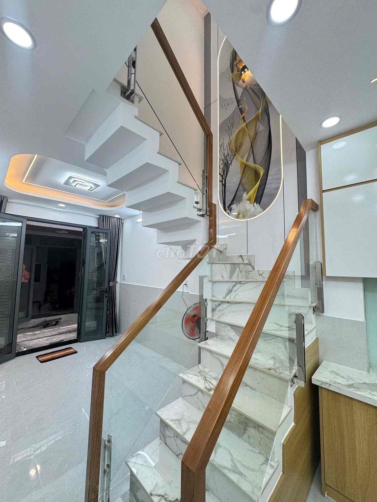❌NHÀ SÁT CHỢ BÌNH LONG - MỚI ĐẸP 100% - 3x8 - 24M2 - 2 TẦNG - HẺM ĐẸP