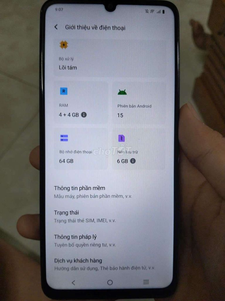 Vivo Y04 8GB/64GB Xám đen. Mua bán Điện thoại tại Quận Cẩm Lệ Đà Nẵng được đăng bởi TRẦN PHAN THỊ UYÊN hình 1