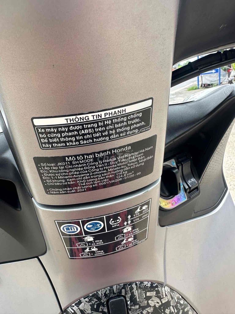 SH MODE ABS 2021, XE ĐẸP , HỖ TRỢ GÓP. Mua bán Xe máy tại Huyện Thạnh Phú Bến Tre được đăng bởi XE MÁY MINH TÂN hình 6