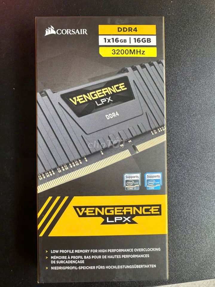 RAM Corsair Vengeance LPX 16GB DDR4 Mới. Mua bán Linh kiện (RAM, Card...) tại Quận Cẩm Lệ Đà Nẵng được đăng bởi Thanh hình 1