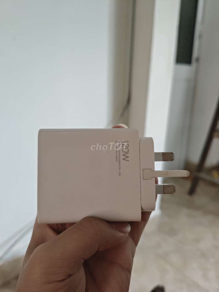 Củ sạc Xiaomi 120W 3 chân Trắng. Mua bán Phụ kiện (Màn hình, Chuột...) tại Quận Dương Kinh Hải Phòng được đăng bởi Phạm Long hình 1