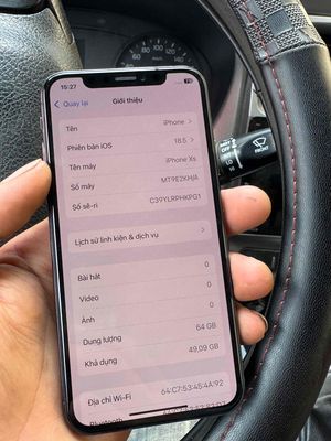 Cần bán iphone xs 64gb. Mua bán Điện thoại tại Huyện Lâm Thao Phú Thọ được đăng bởi Khắc Hoà