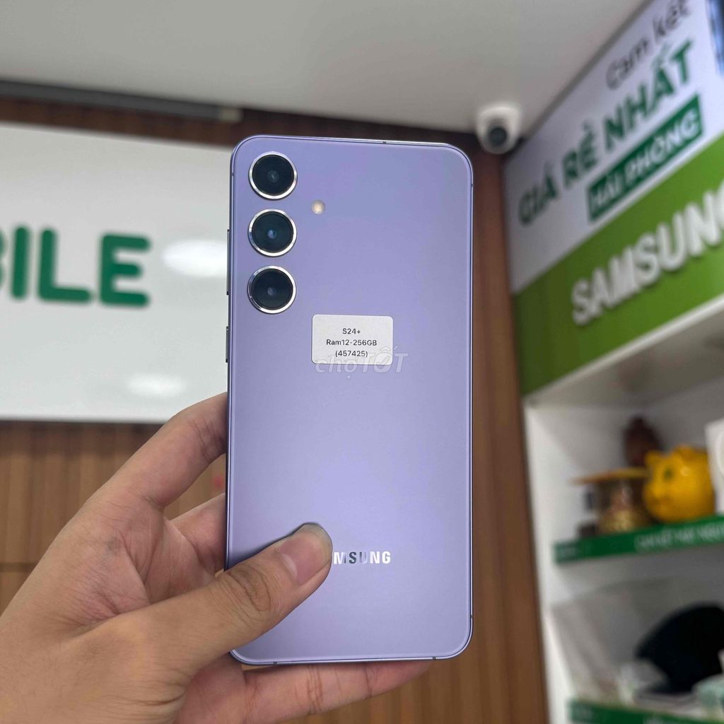 Samsung S24 Plus 256GB Tím | Có trả góp 💥. Mua bán Điện thoại tại Quận Ngô Quyền Hải Phòng được đăng bởi minmobile HP hình 1