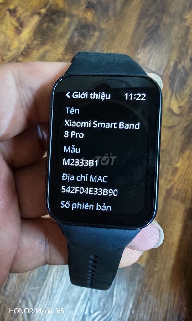 Xiaomi Smart Band 8 Pro Đen. Mua bán Thiết bị đeo thông minh tại Quận Ba Đình Hà Nội được đăng bởi Tuấn Anh hình 1