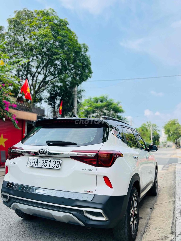 Kia Seltos 1.4 Turbo 2020 Trắng 40.000 Km