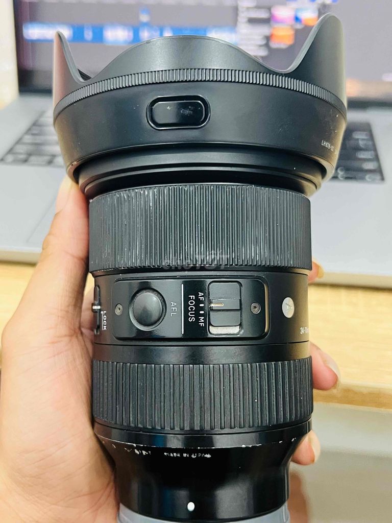 Ống kính Sigma 24-70 Art Đen. Mua bán Máy ảnh, Máy quay tại Quận 12 Tp Hồ Chí Minh được đăng bởi Cao Hoàng Kha hình 1